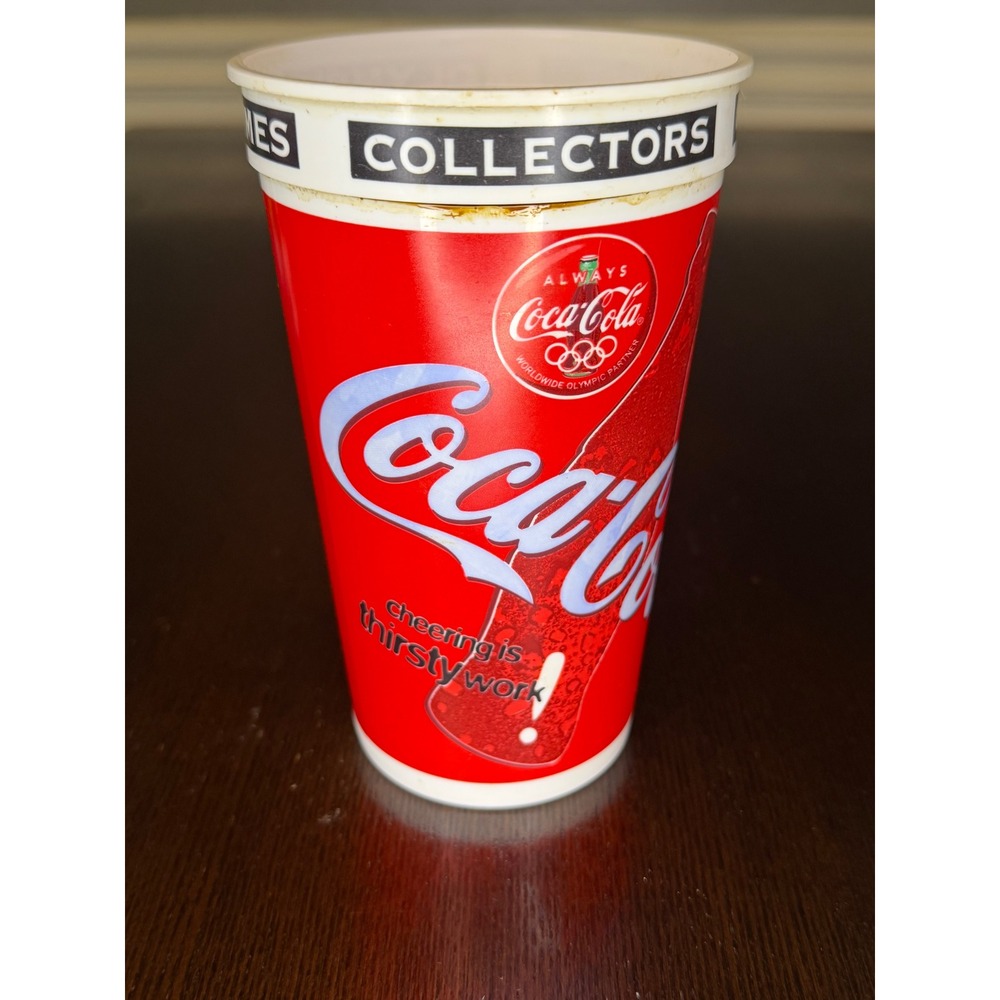 Vintage Coca-Cola 1996 Olympic Games Collectors Cup Swimming Atlanta Souvenir